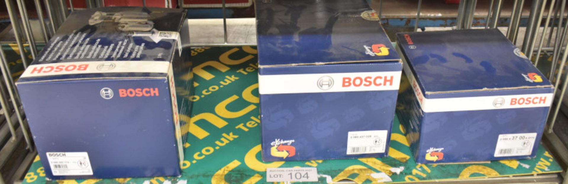 2x Bosch Common Rail High-pressure Pumps - 0 986 4 37 00, 0 986 437 028 & 1x Bosch Electri