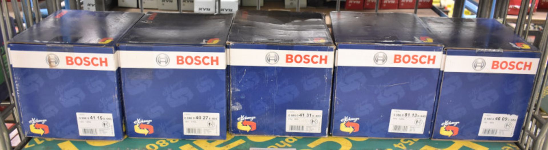 5x Bosch Alternators - Please see pictures for model numbers