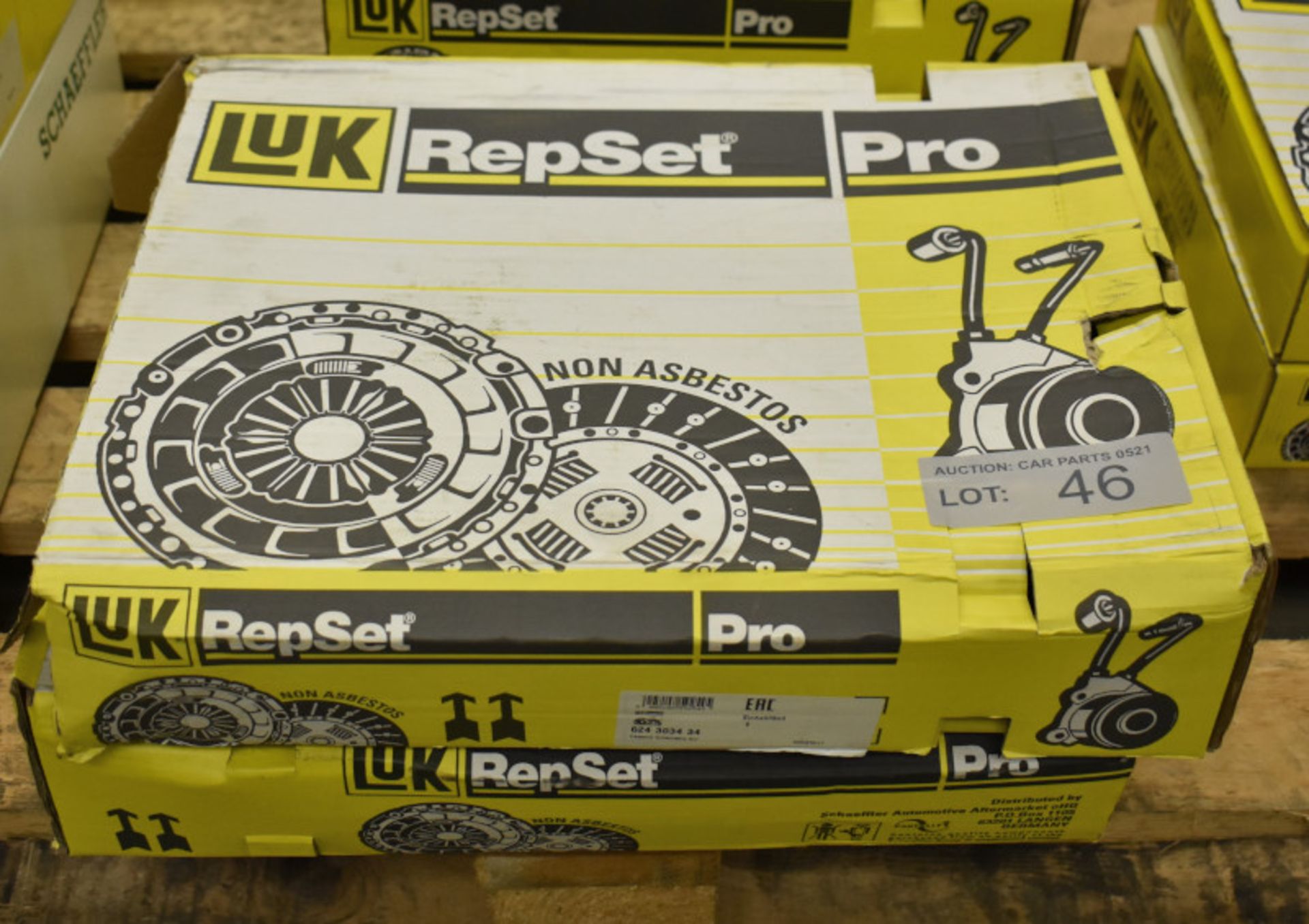 2x LUK Repset Pro Clutch Kits - Models - 624 3034 34 & 622 3151 34