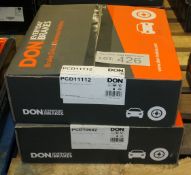 2x Don Brake Disc Sets - Models - PCD11112 & PCD10642