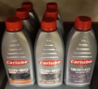 Carlube 0W-30 C2-P motor oil low saps - 1LTR - 3 bottles, Carlube 0W-30 A5/B5 motor oil -