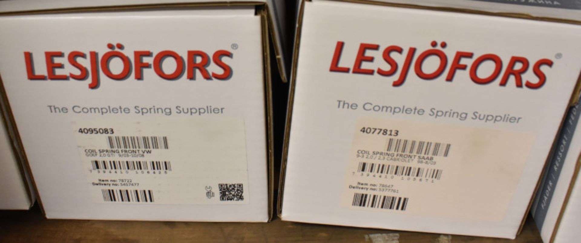 11x Lesjofors Coil Springs - Please see pictures for examples of model numbers - Image 3 of 5