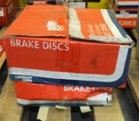 2x Unipart Brake Discs - Models - GBD1858 & GBD1539