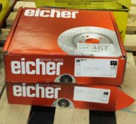 2x Eicher Brake Disc Sets - Models - DM2982 & DM2444