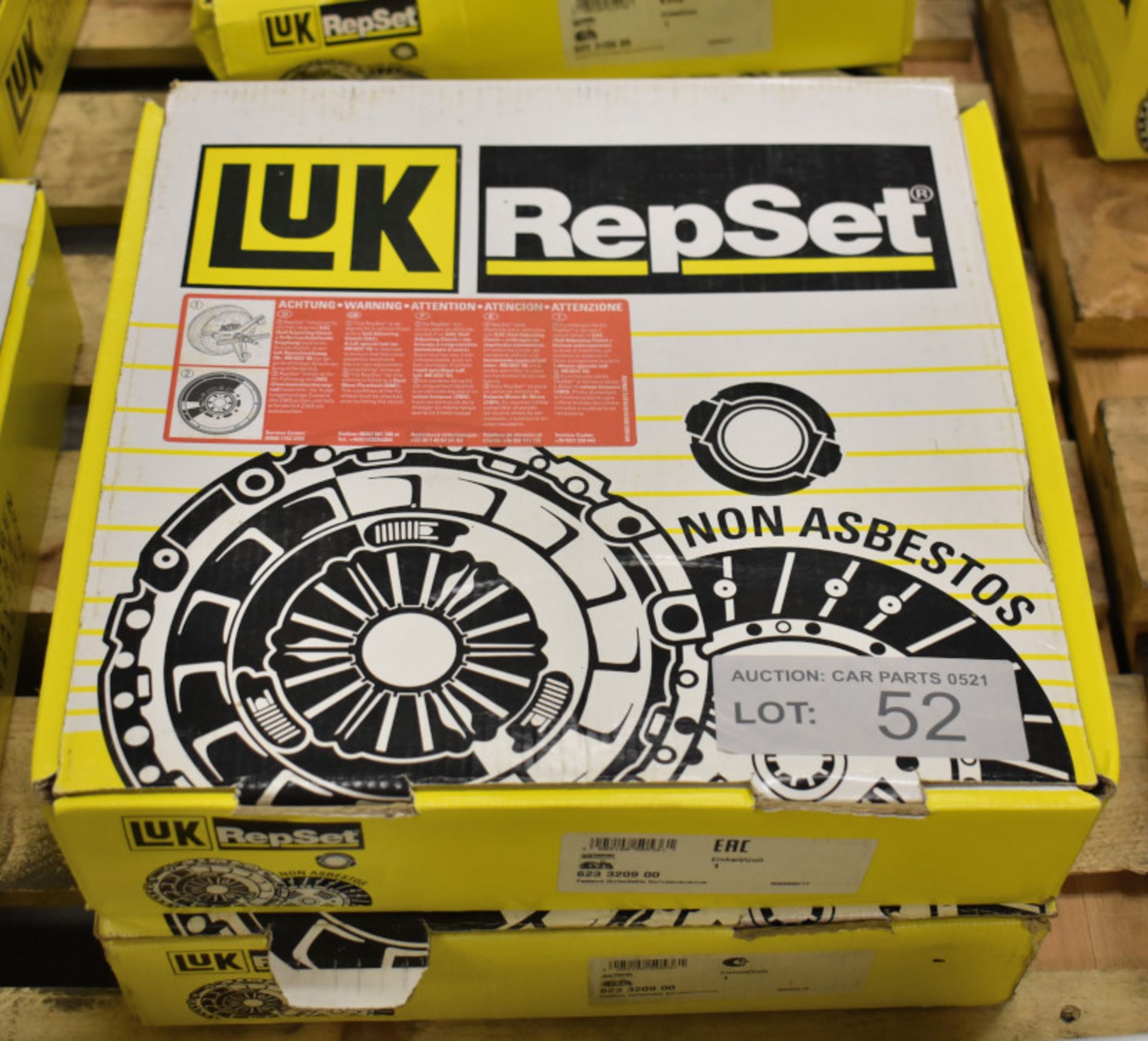 2x LUK Repset 623 3209 00 Clutch Kits