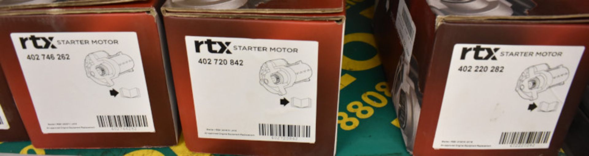 5x RTX Starter Motors & 1x Lucas LDFA0210 Common Rail Pump - Please see pictures for model - Image 2 of 3