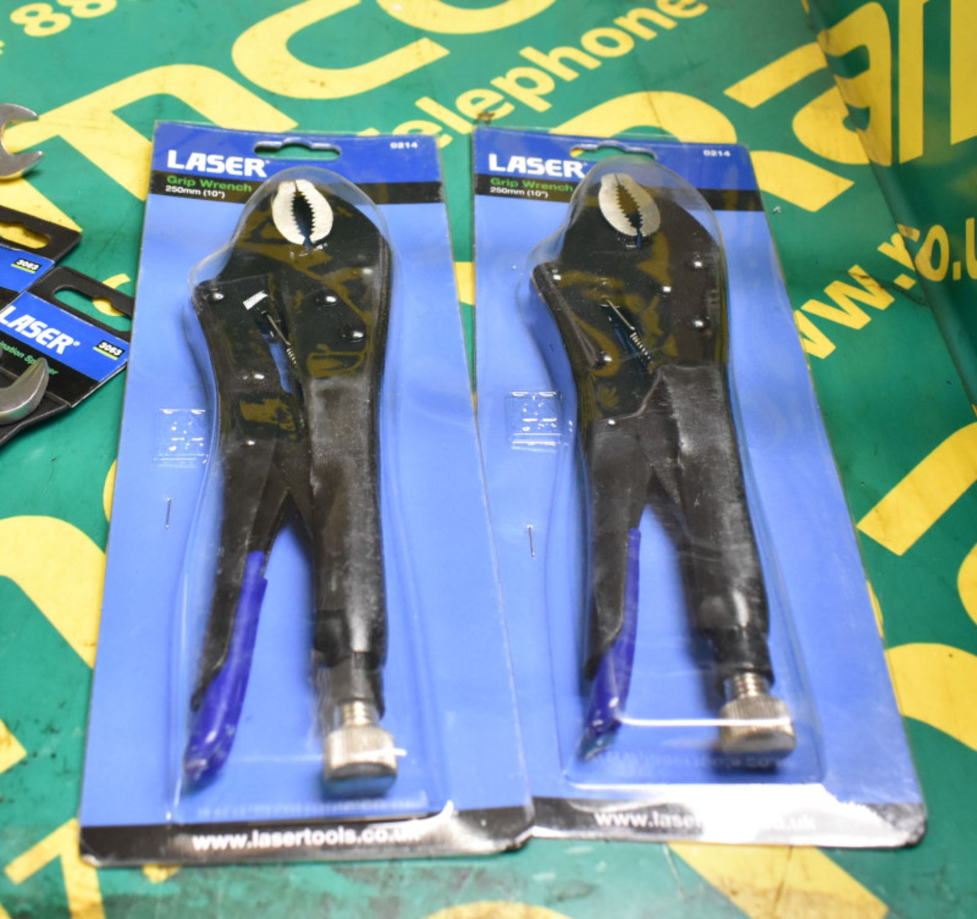 Laser Screwdriver, Combination Spanner & Grip Wrench Assortment - Image 4 of 4