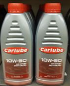 Carlube 10W-30 mineral motor oil - 1LTR - 12 bottles