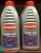 Carlube 10W-40 mineral engine oil - 1LTR - 10 bottles