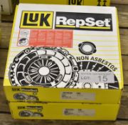 2x LUK Repset Clutch Kits - Models - 624 3037 00 & 624 3180 09