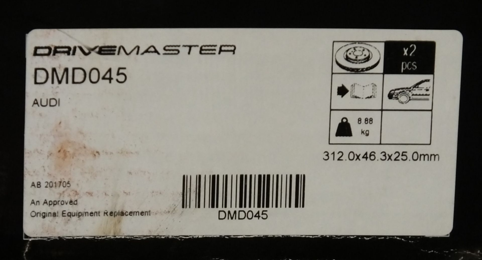 3x Drivemaster Brake Disc Sets - Please see pictures for model numbers - Image 2 of 4
