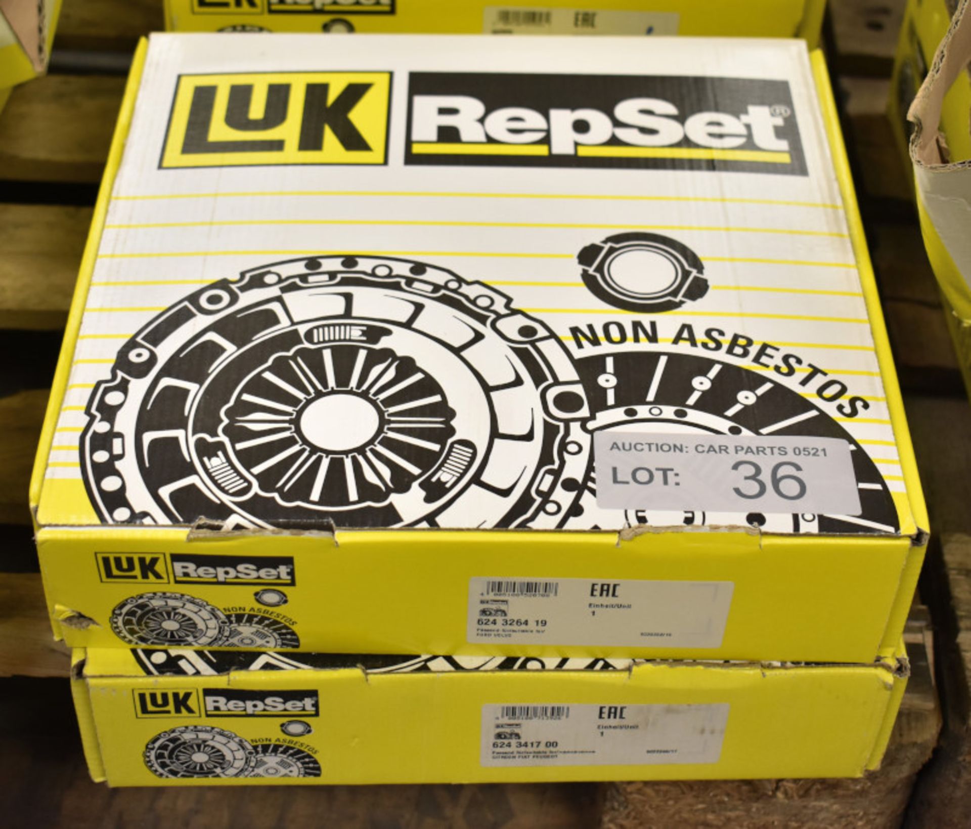 2x LUK Repset Clutch Kits - Models - 624 3264 19 & 624 3417 00