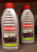 Carlube 5W-30 C4 low saps motor oil - 1LTR - 7 bottles