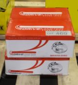 2x Drivemaster DM2389 Brake Discs