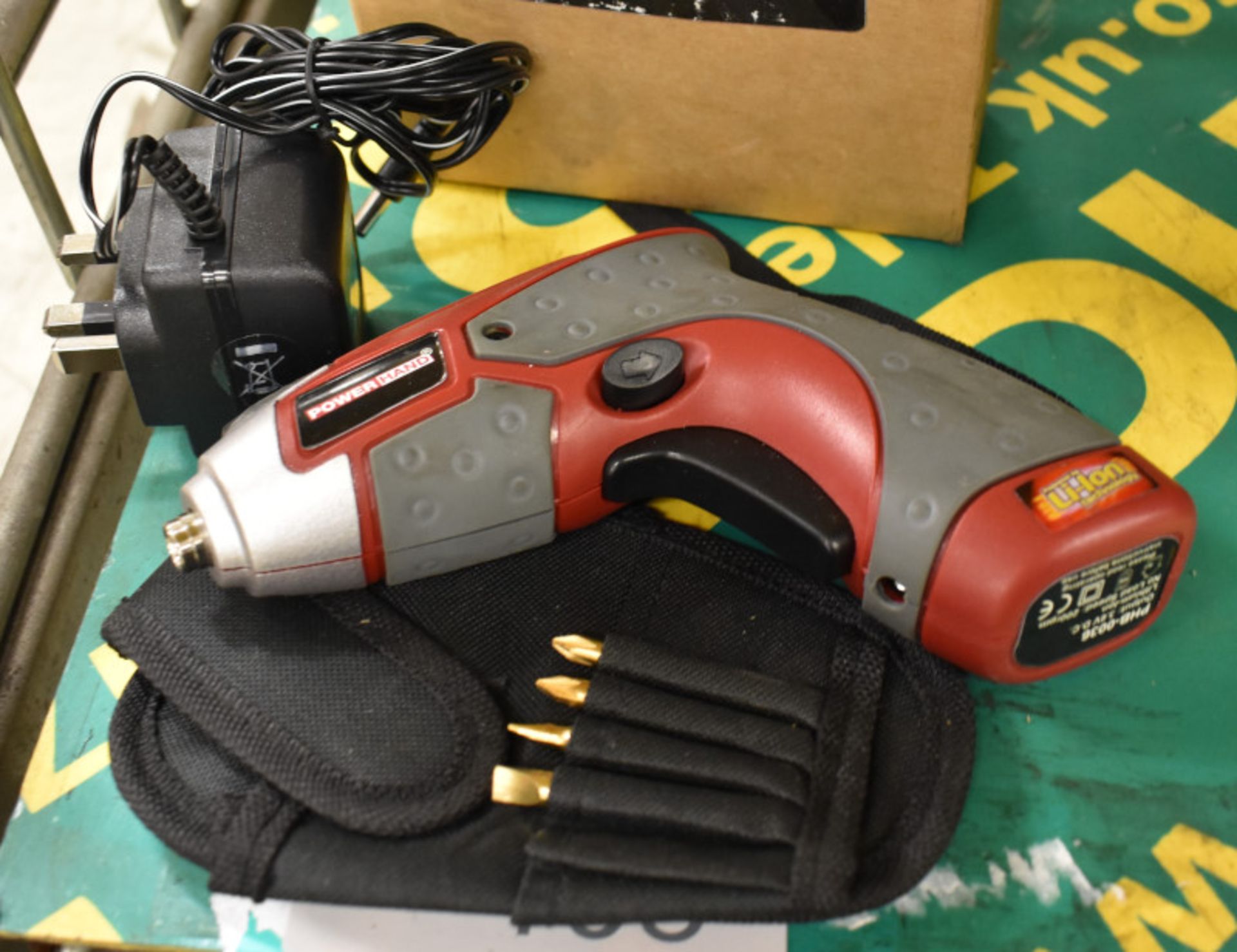 2x Power Hand cordless screwdrivers - 3.6V Lithium Ion - Image 3 of 3