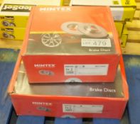 2x Mintex Brake Disc Sets - Models - MDC1640C & MDC1715C