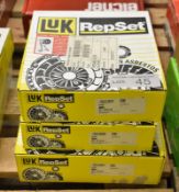 3x LUK Repset Clutch Kits - Models - 621 3029 09, 621 2218 09 & 623 1775 60