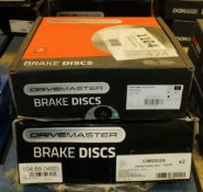 2x Drivemaster Brake Disc Sets - Please see pictures for model numbers