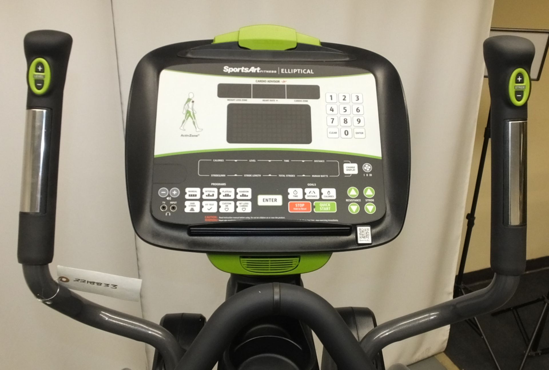 Sports Art Fitness E875 Elliptical - Image 6 of 16