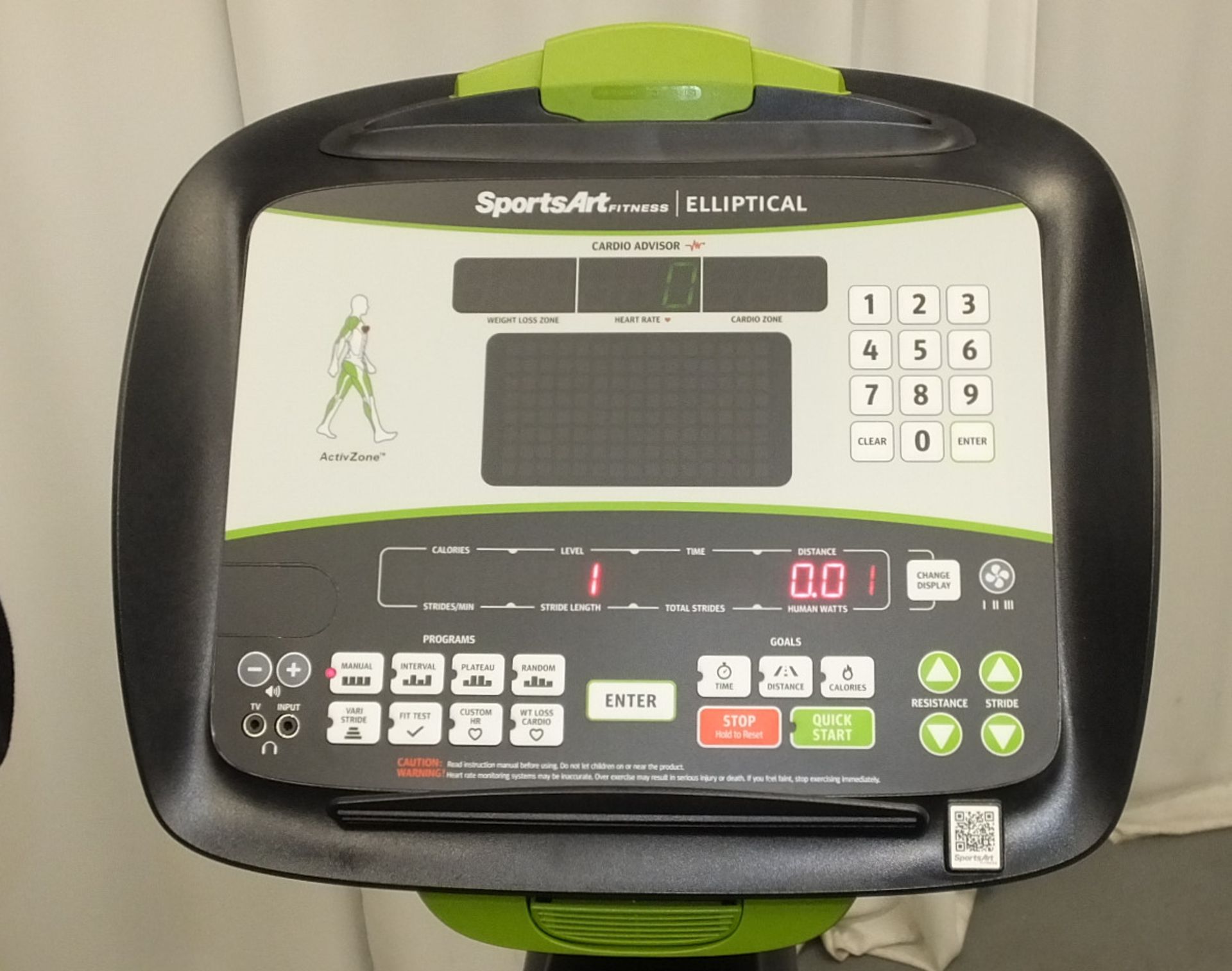 Sports Art Fitness E875 Elliptical - Image 9 of 17