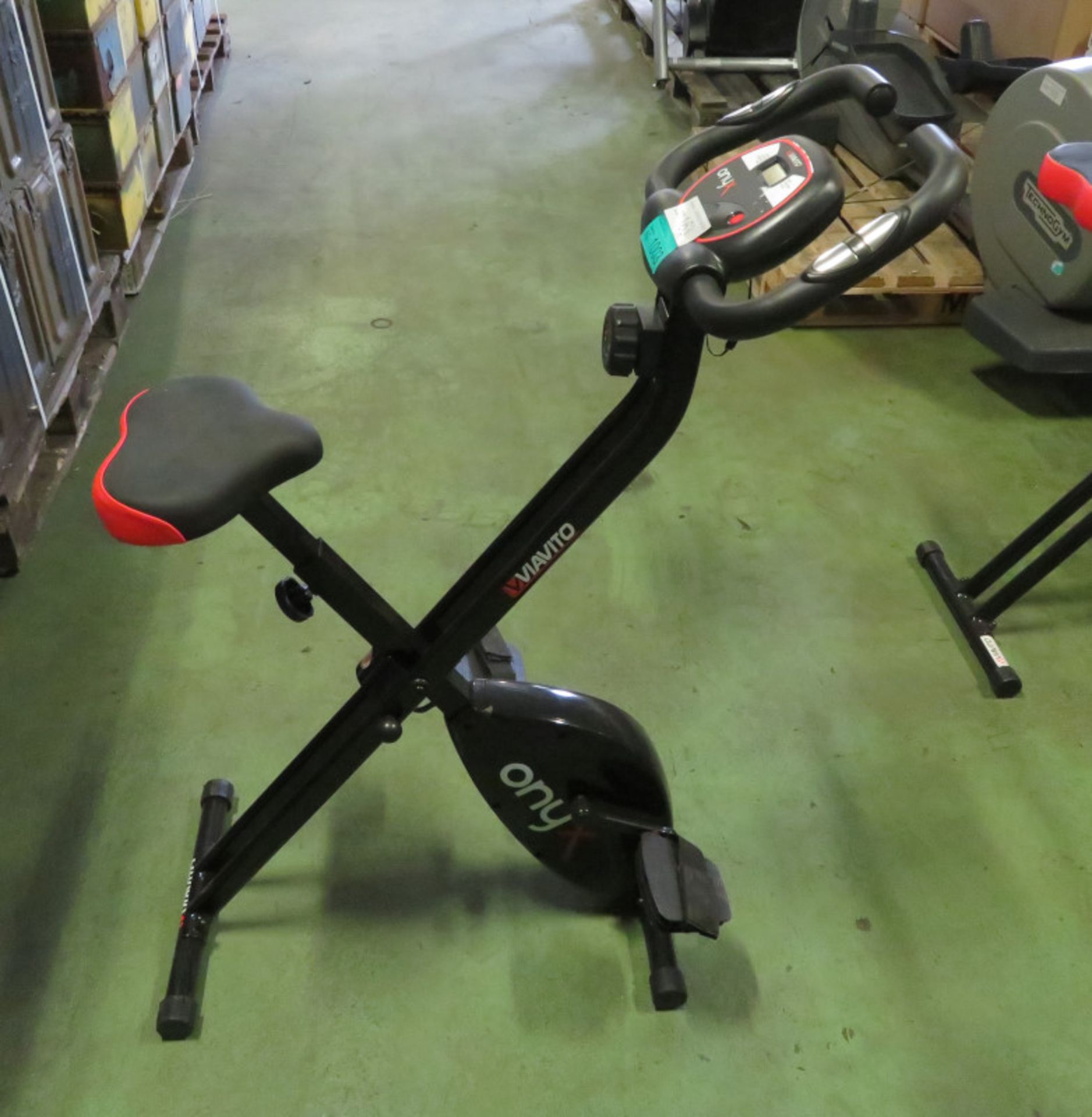 Viavito Onyx foldable exercise bike