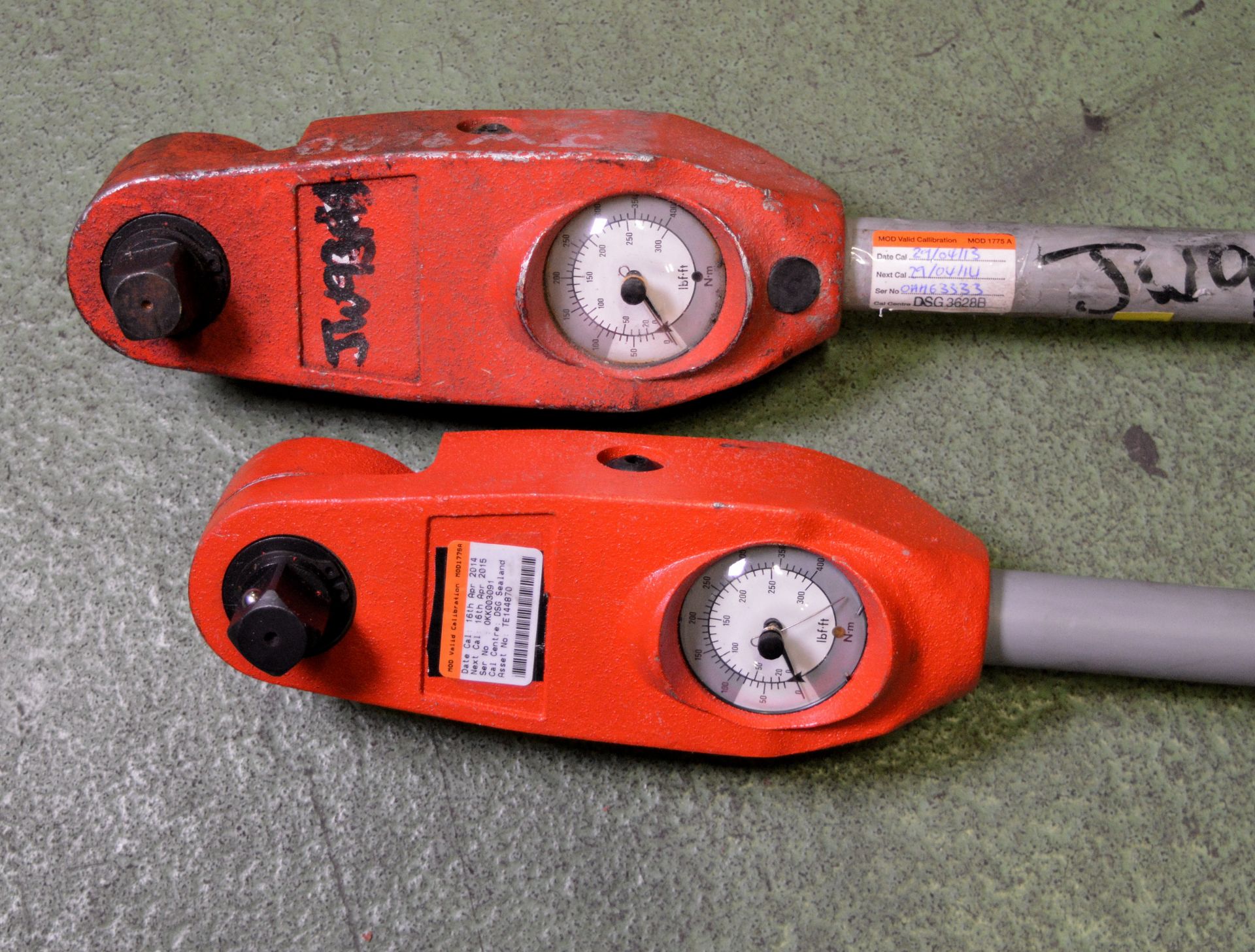 2x Dial Torque Wrenches 3/4in 0-400Nm - Image 2 of 2