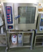 Eloma Multimax B6-11 Stainless steel CombiOven+Stand L 930mm x W 850mm x H 1700mm