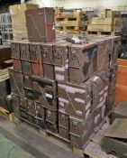 Ammunition boxes H 350mm x L 320mm x W 145mm - approx 40