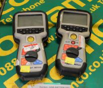 2x Megger MIT420 Insulation Testers