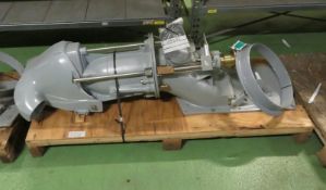 Hamilton 241 Marine Water Jet Engine - This unit looks to have come from Hamilton as a rem