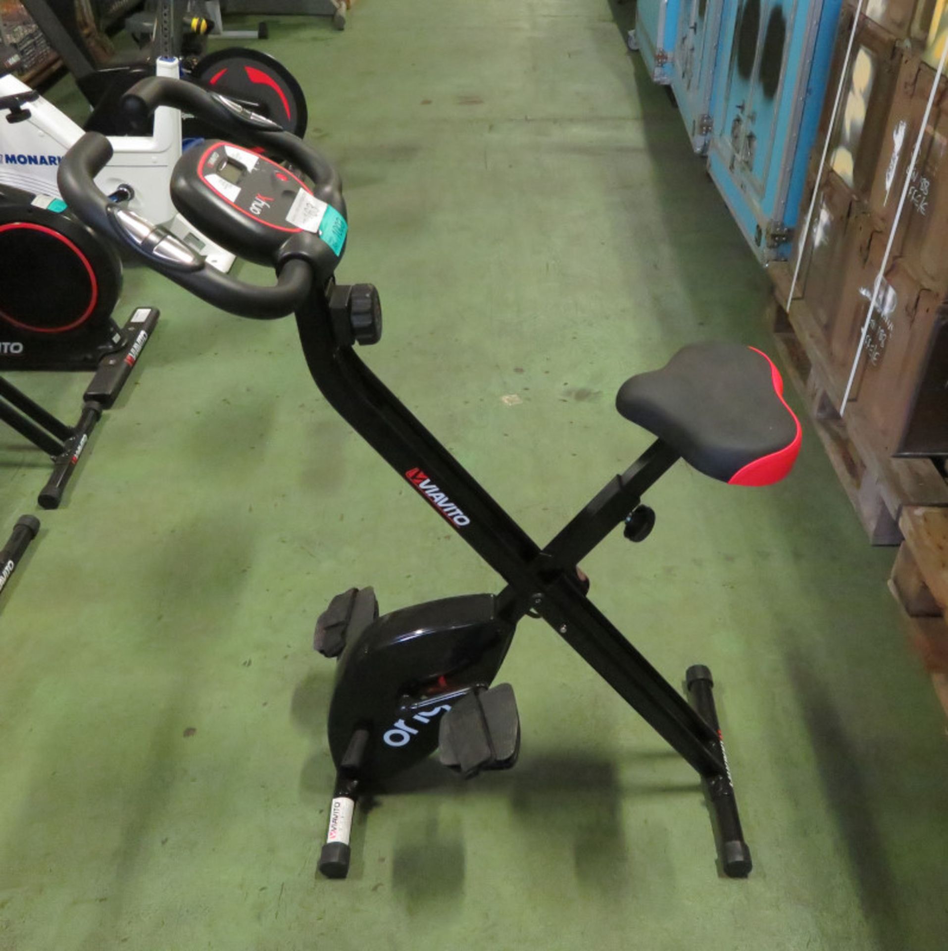 Viavito Onyx foldable exercise bike - Image 3 of 7