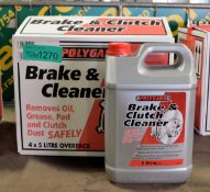 Polygard Brake & Clutch cleaner - 5LTR bottles x4