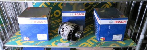 3x Bosch Alternators - Please see pictures for examples of part numbers