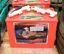 U.S. Deep Cycle Battery 12V