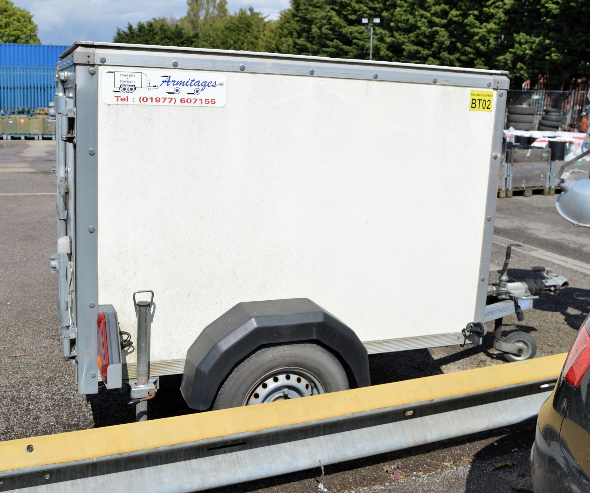 Armitages Box Trailer L 3000mm x W 1700mm x H 1660mm - double door - box section - L 1800m - Image 4 of 10