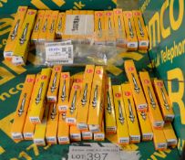 NGK Spark Plugs & 2 Zexel - Please see pictures for examples of serial numbers