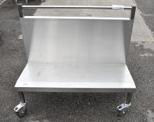 Stainless Steel Kitchen Trolley L 920mm x W 400mm x H 850mm