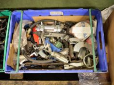 Box of Kent Moore and Vauxhall specialised tools