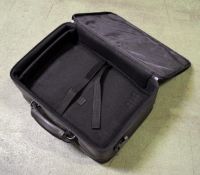 Black Leather effect storage case