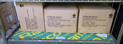 3x Boxes of Intex Doublequick Mini Air Pumps - 24 per box