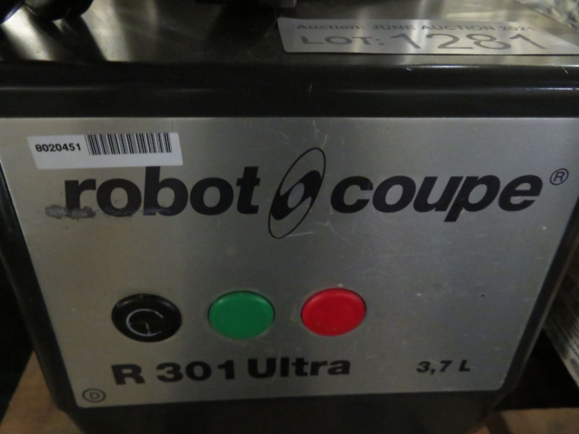 Robot Coupe R301 Ultra 3.7L Food Prep Machine - with 1 cutting blade - Image 2 of 3