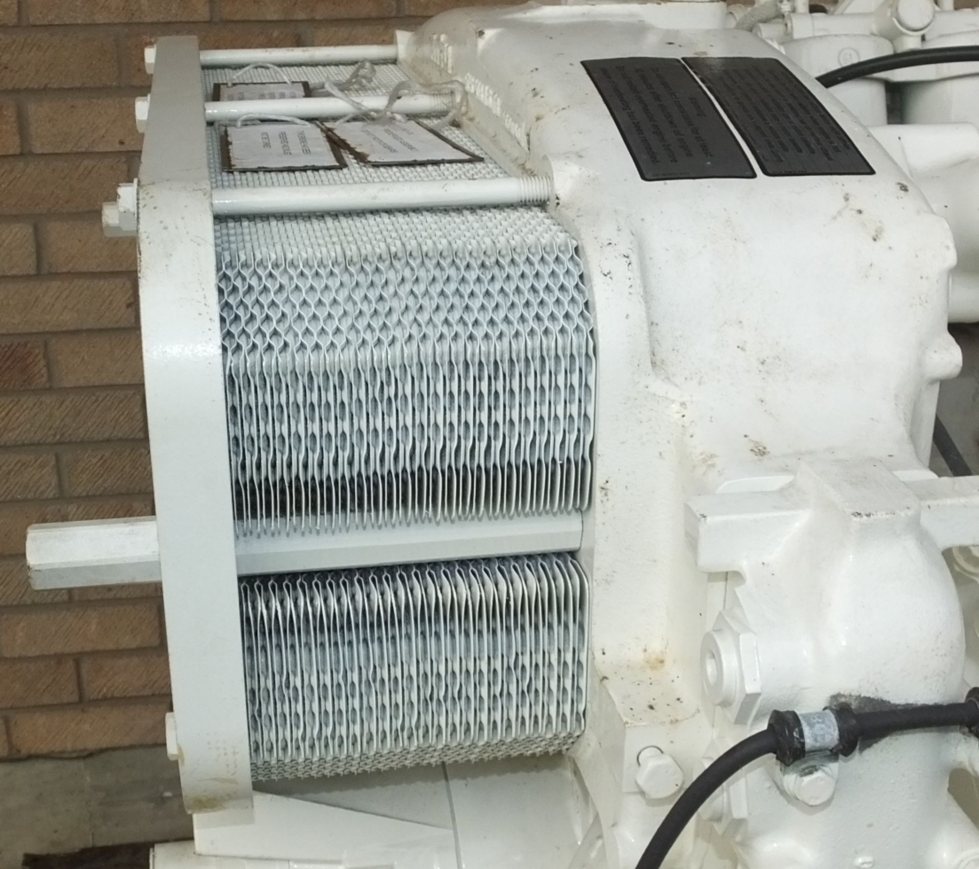 MTU 12V 183 engine - 610kW - 1310HP - 2100 RPM - looks to have only done test hours - very clean - Image 27 of 37