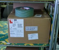 Scapa Cloth Adhesive Tape Olive Green - L 50M x W 50mm - 16 Rolls Per Box - 2 boxes