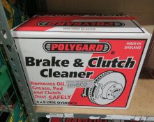 Polygard Brake & Clutch Cleaner - 4x 5Ltr per box