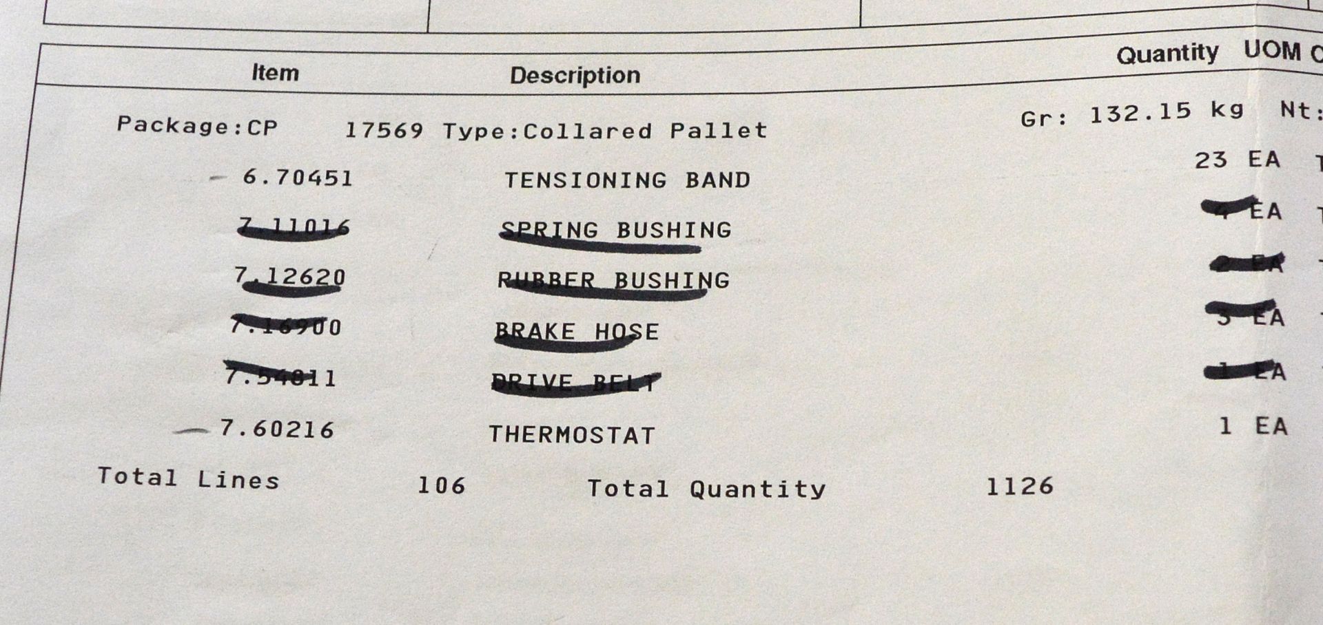 Vehicle parts - pulley, oil seals, shock absorbers, rubber bearings, flange nut, tensionin - Image 10 of 13