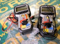 2x Megger MIT420 Insulation Testers