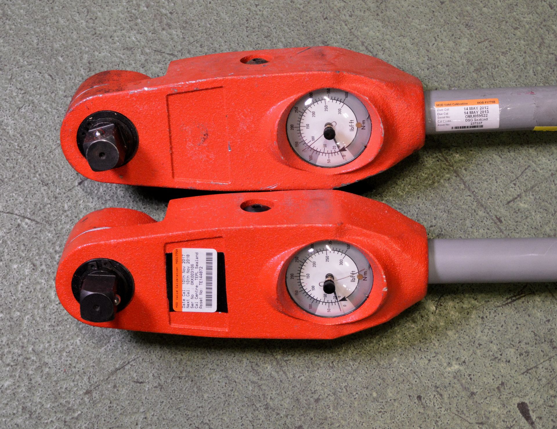 2x Dial Torque Wrenches 3/4in 0-400Nm - Image 2 of 2