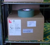 Scapa Cloth Adhesive Tape Olive Green - L 50M x W 50mm - 16 Rolls Per Box - 2 boxes