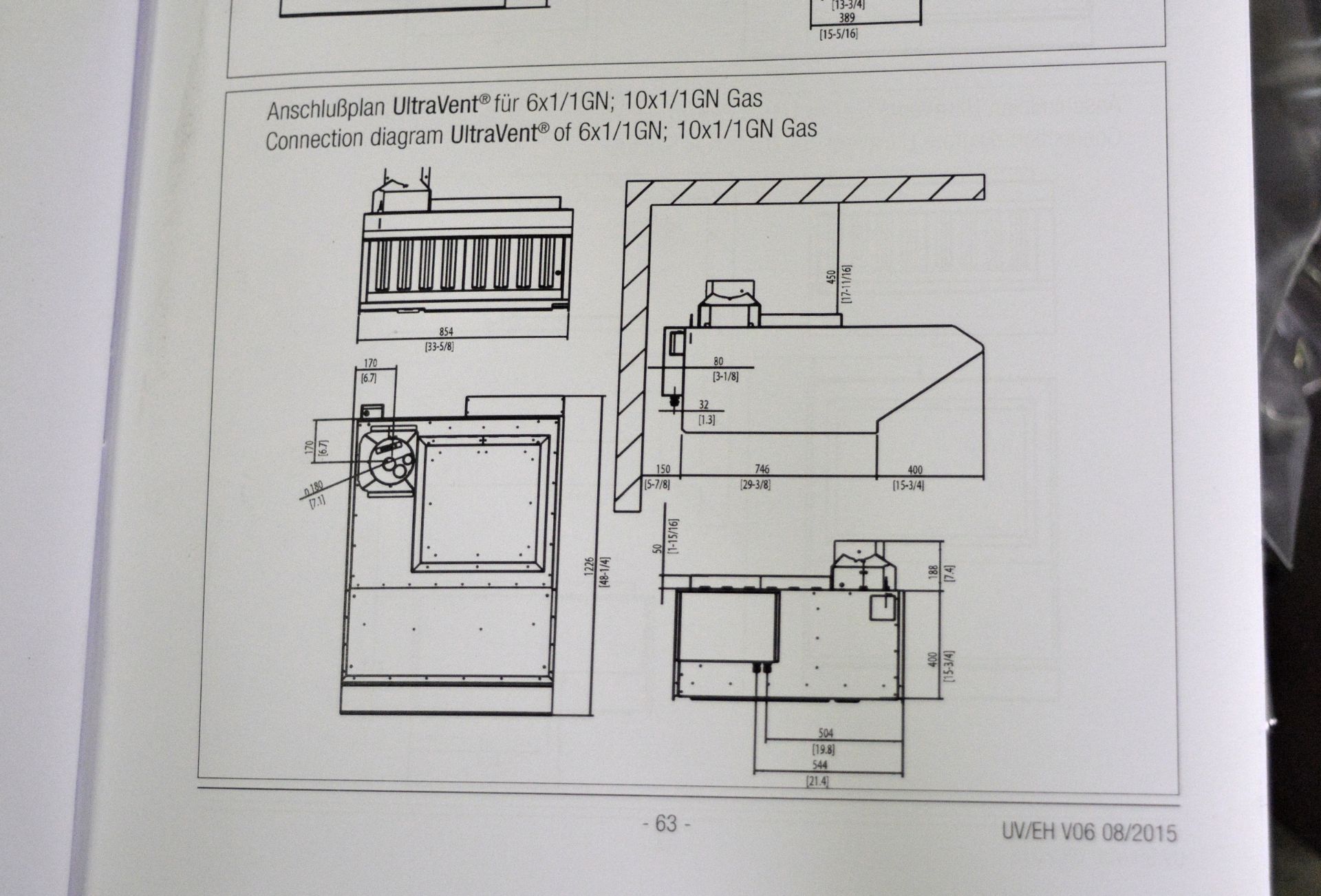 Rational UltraVent exhaust hood (60.72.326) - Image 5 of 5