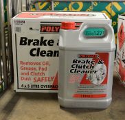 Polygard Brake & Clutch cleaner - 5LTR bottles x4